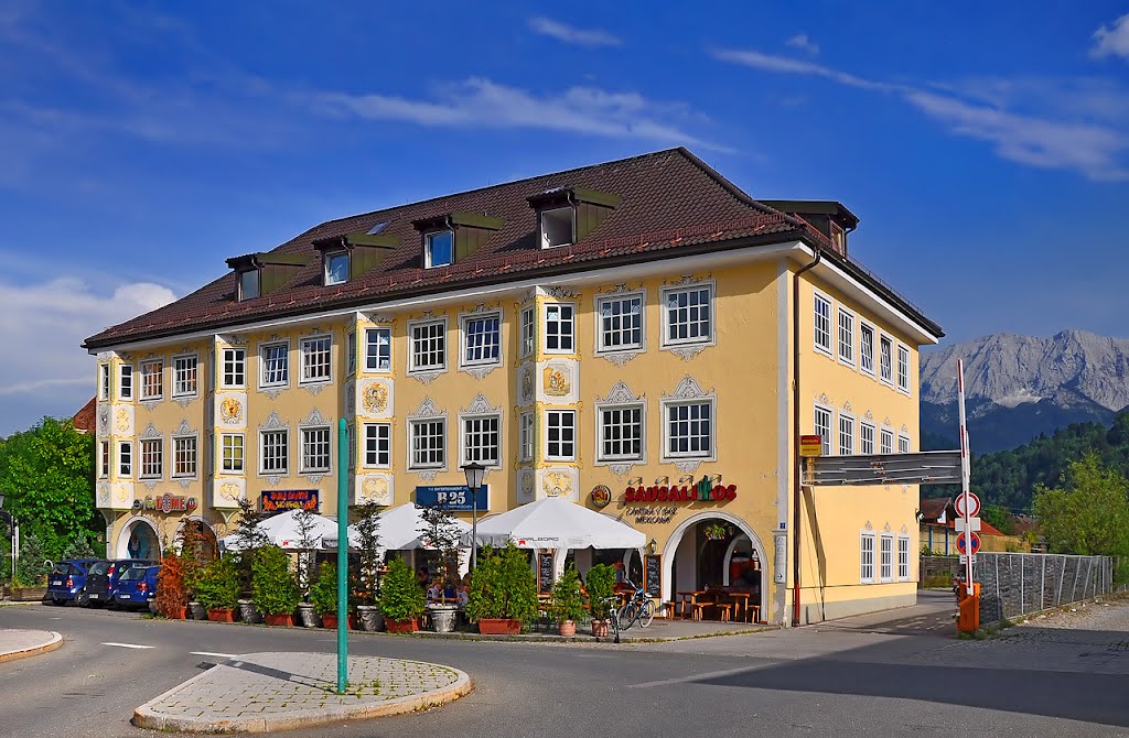 Gasthof, Garmisch-Partenkirchen by Adam Swierzewski