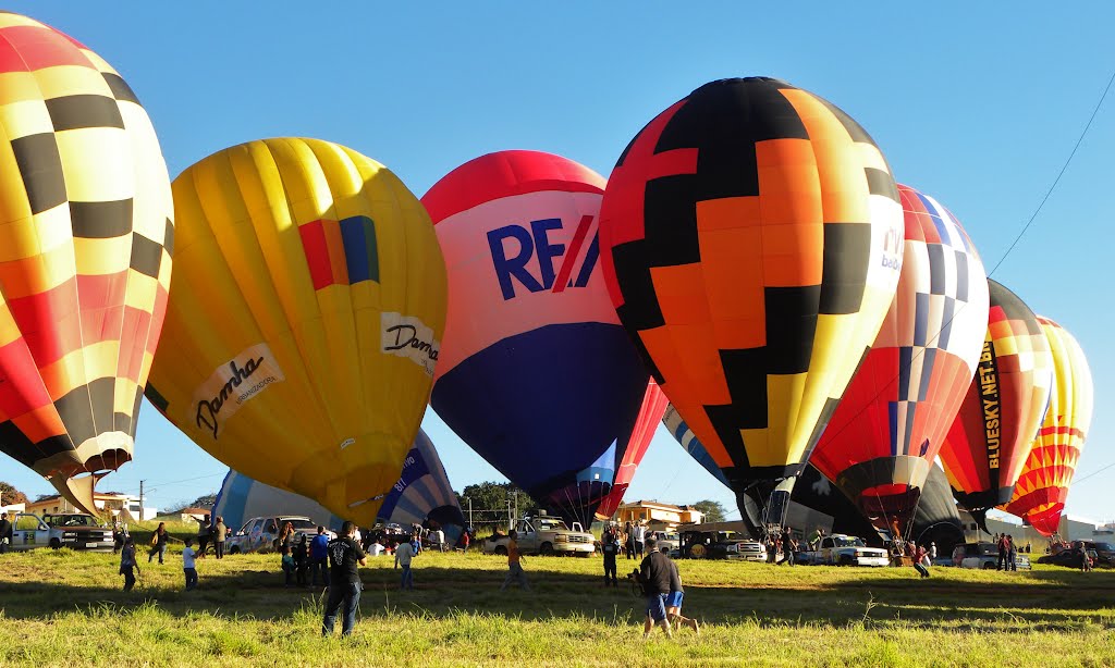 25th Brazilian ballooning Championship- 2012-São Carlos-SP-Brazil by Niels A Sørensen