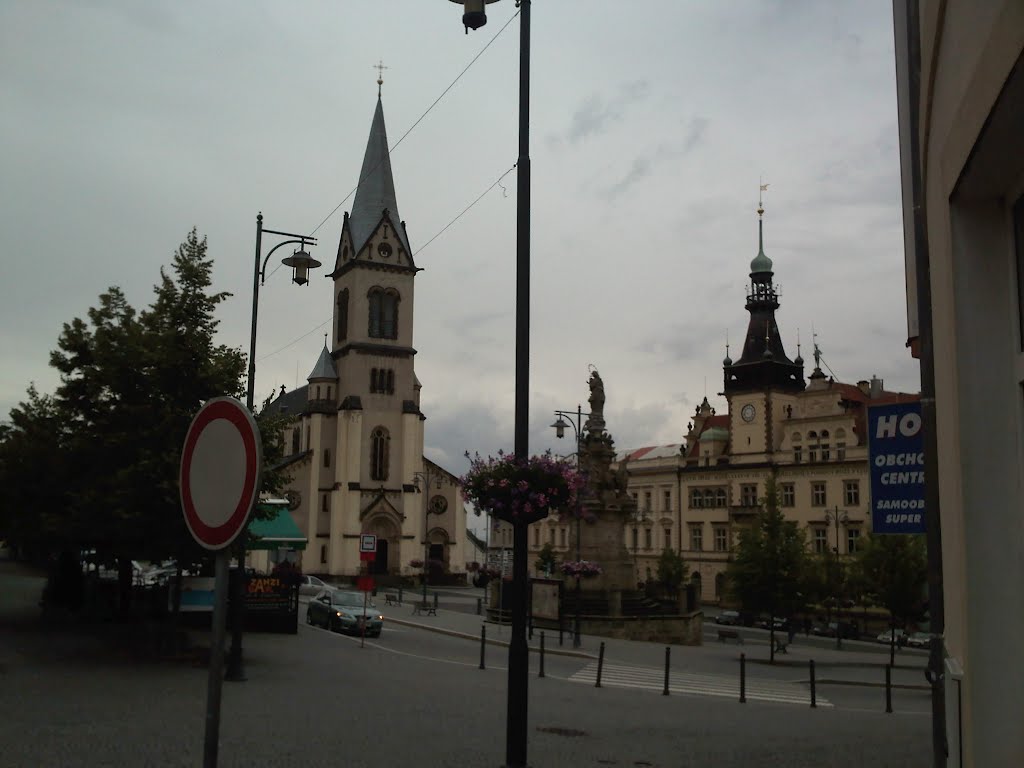 Kladno, Kostel nanebevzetí / Church of the Assumption by antony61