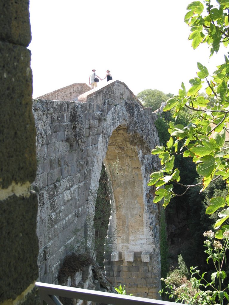 Vulci ponte etrusco sul Fiora estate 2003 by Salvatoreric