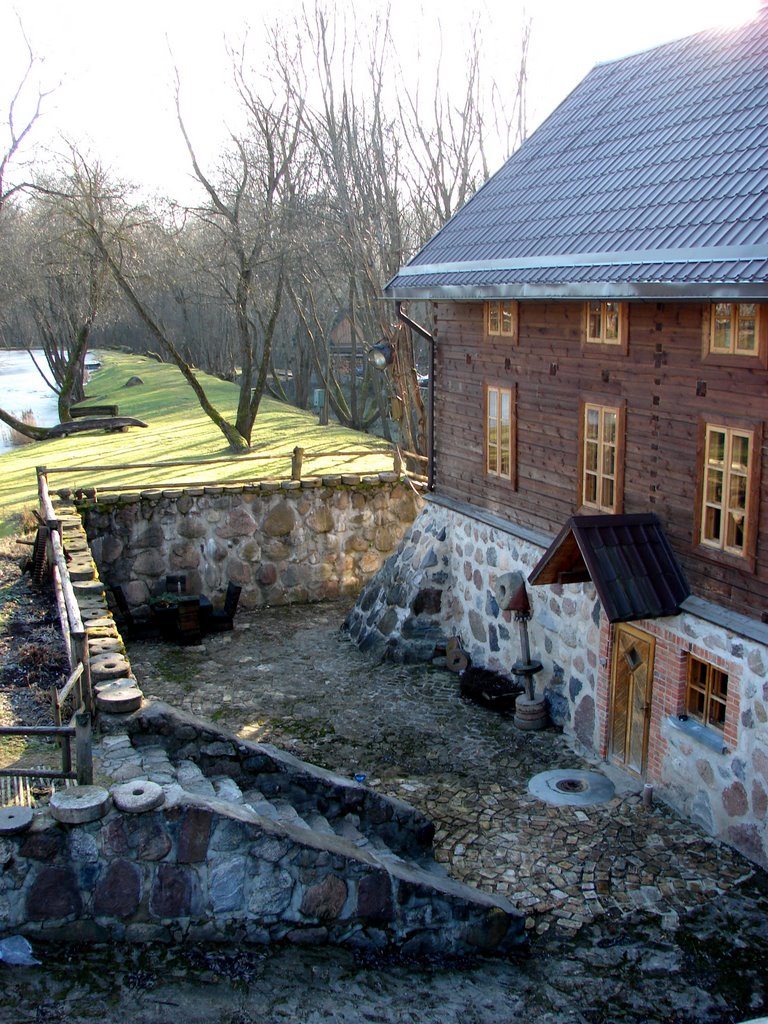 Pilaite manor house's watermill by Rimgaudas Bernotas