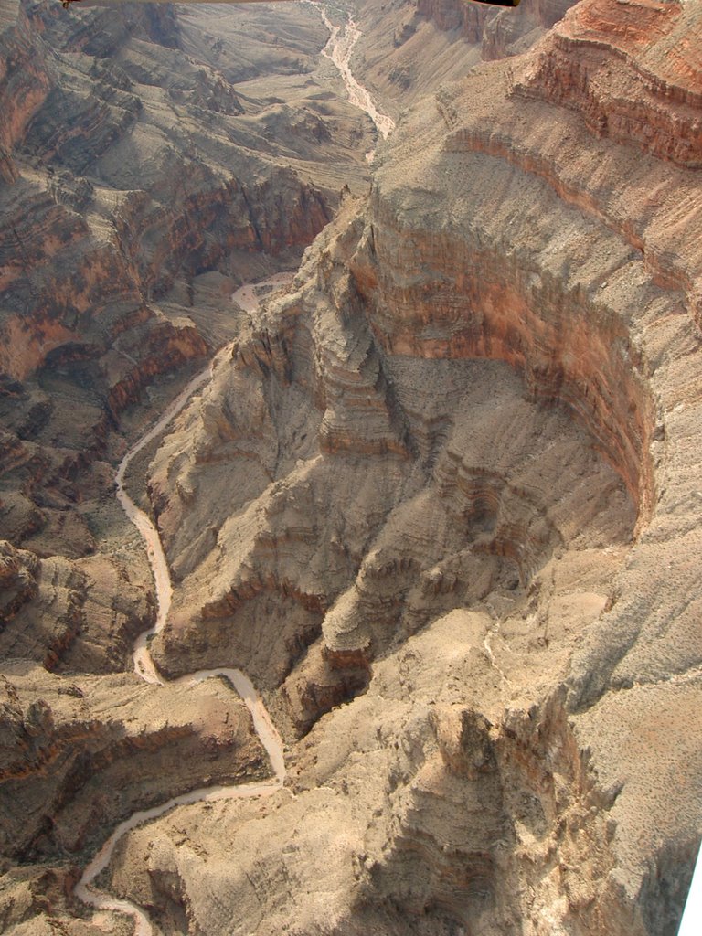 Grand Canyon walls by Charles Vrey