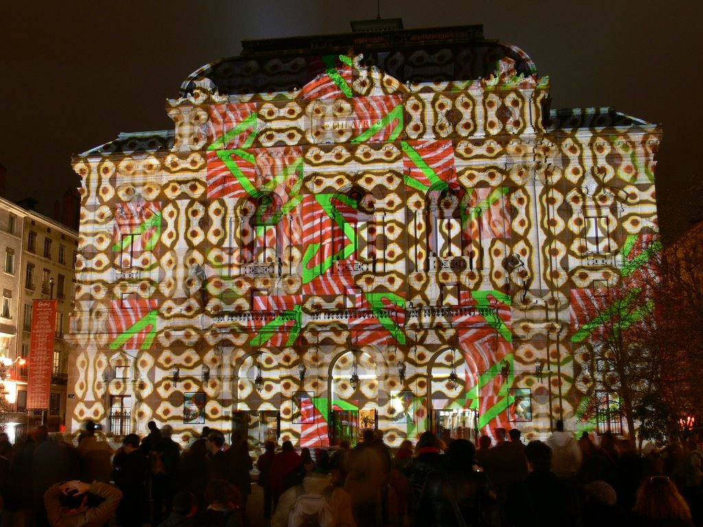 Lyon - Théâtre Célestins (Fête des Lumières 2007) by jasonvy7