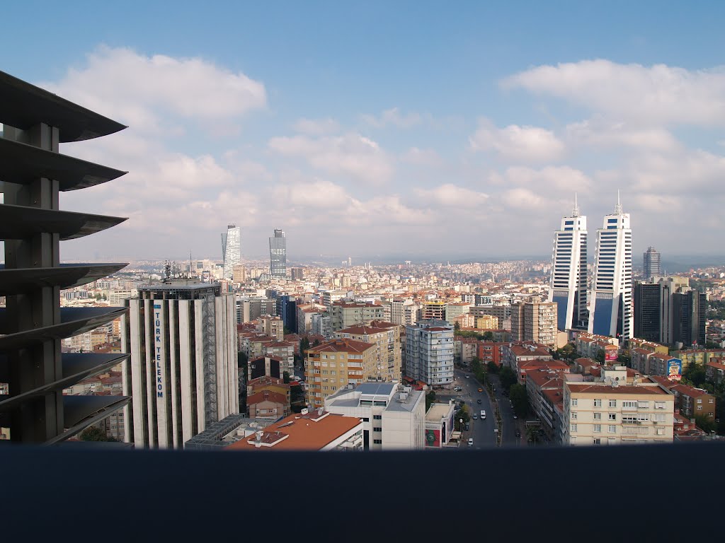 Point Hotel Barbaros, Terrace view of Istanbul. by Dr. Ali Imran Zaidi