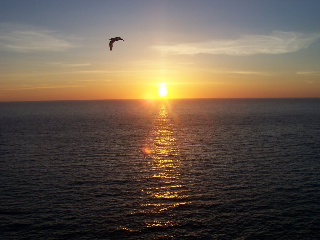 Sunset from Barras Nose, Tintagel by joe_bailey