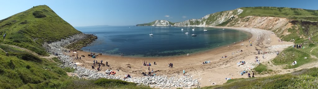 Worbarrow Bay 120 Degree by Pete Lush