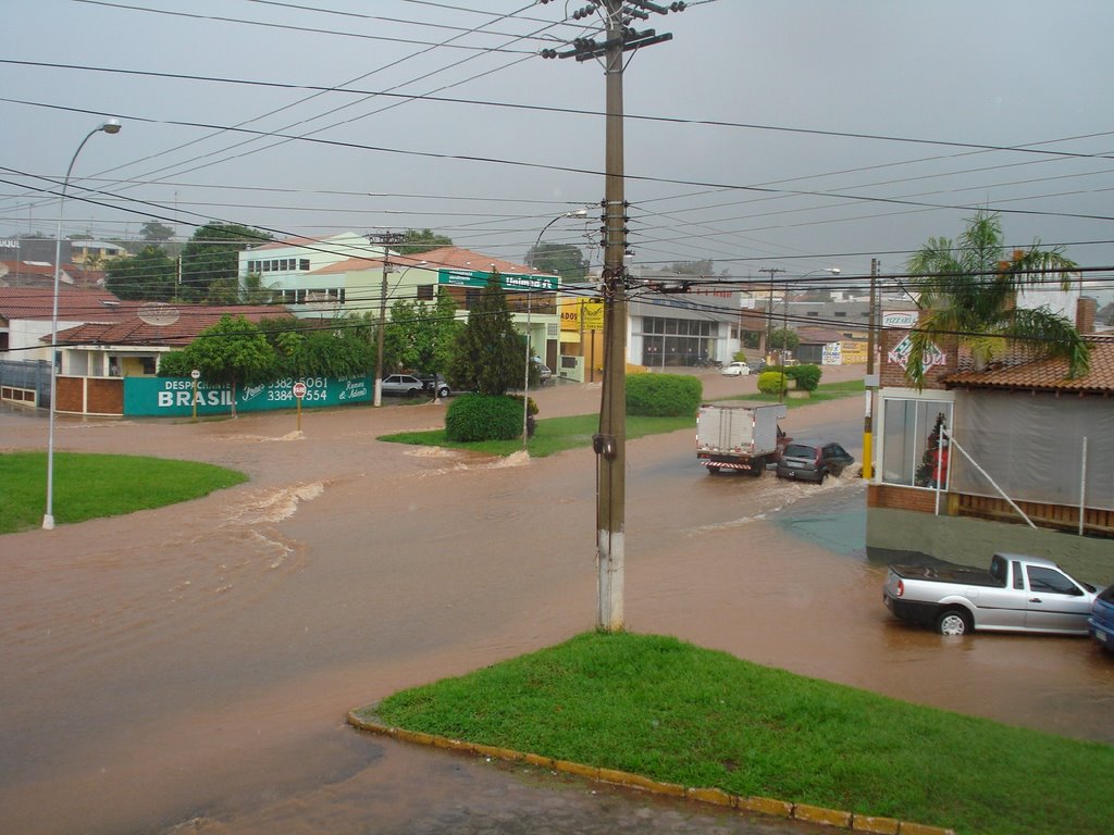 Enchente Av. Padre Nelson by mlpsouza