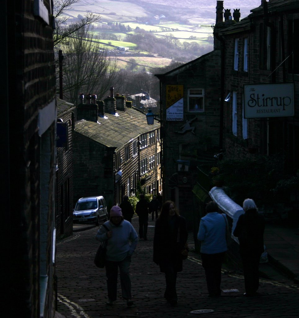 Main Street, Haworth by johnleach