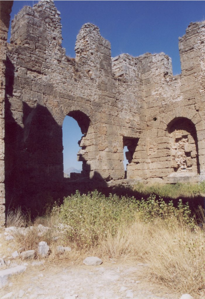 Aspendos; in den Resten der Basilika by B.W.