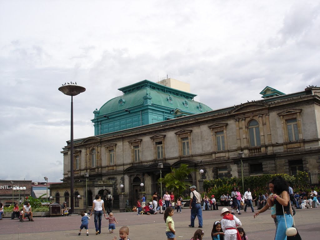 Palomas en plaza de la cultura by Jorge lenis