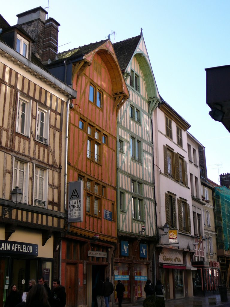 Maisons à pans de bois by Momox de Morteau