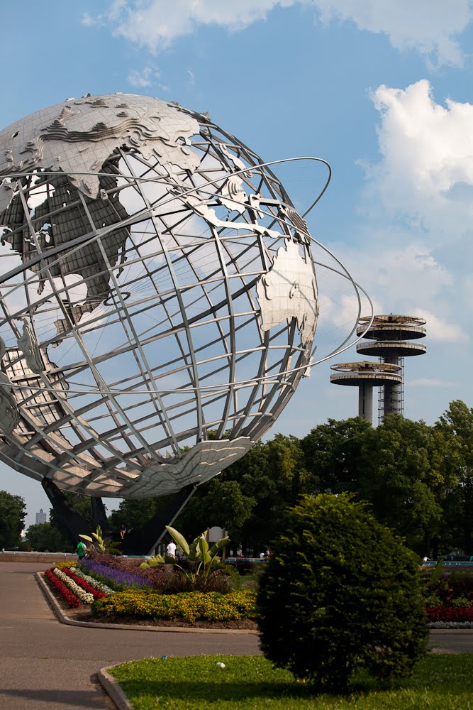 NYC - Flushing-Meadows-Park, Unisphere by thatguywiththeDSLR