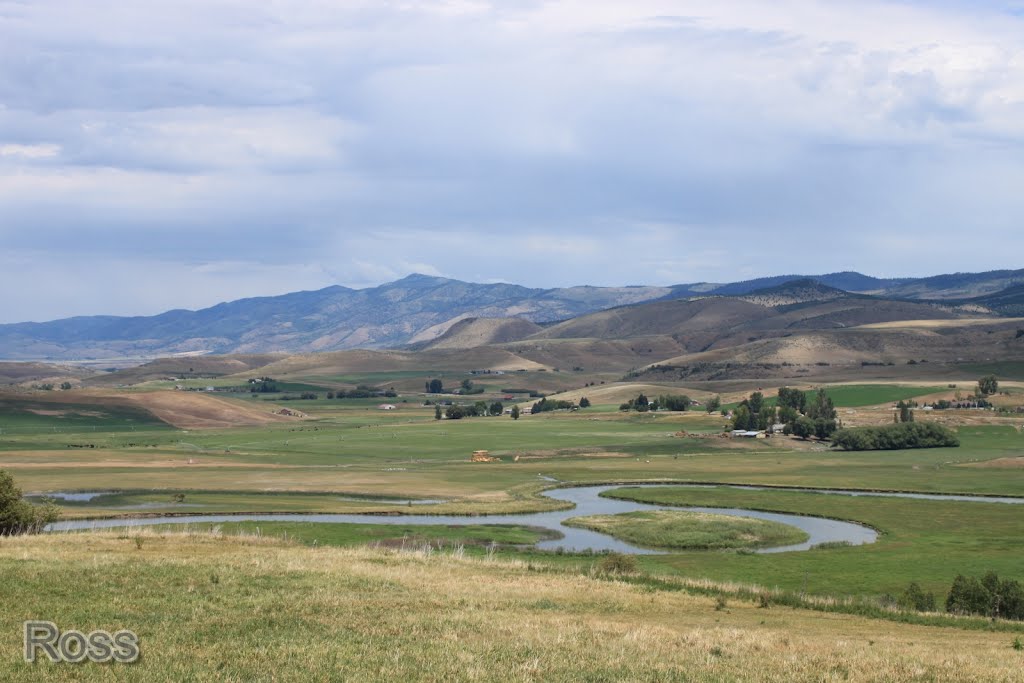 Bear River, N Cleveland Road, Idaho, USA by Ross Dean Mitchell .com