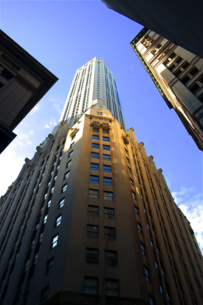 Buildings in the Financial District by Ann Broder