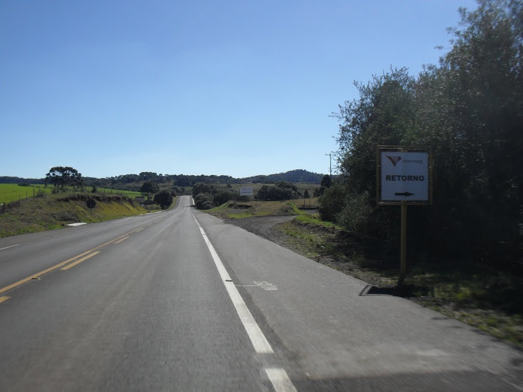 BR 285 - DE LAGOA VERMELHA PARA PASSO FUNDO - RIO GRANDE DO SUL - BRASIL by odiney ribeiro