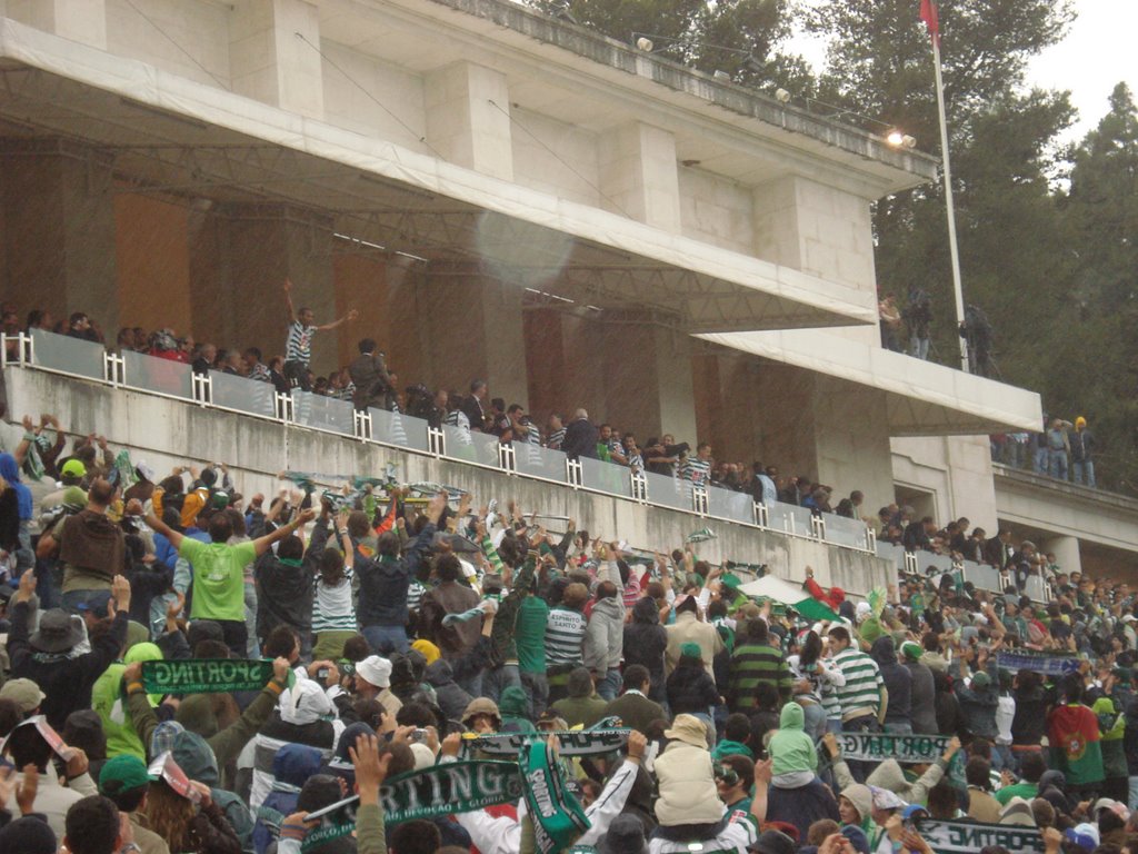 Final da Taça 07/08, Sporting-1 Belenenses-0, Jamor by Hugo Pegado