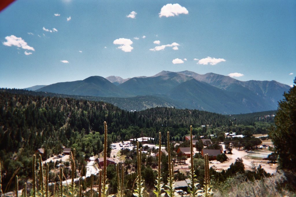 View from Mt. Princeton Hot Springs by siddawg