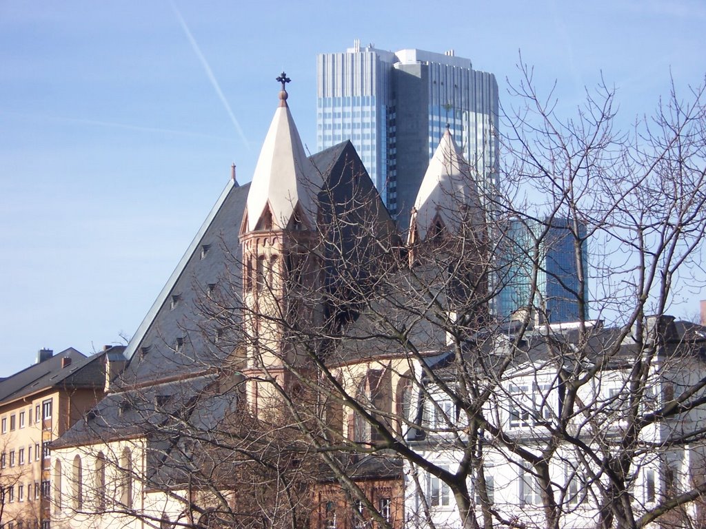 Frankfurt Skyline by David C Ferguson