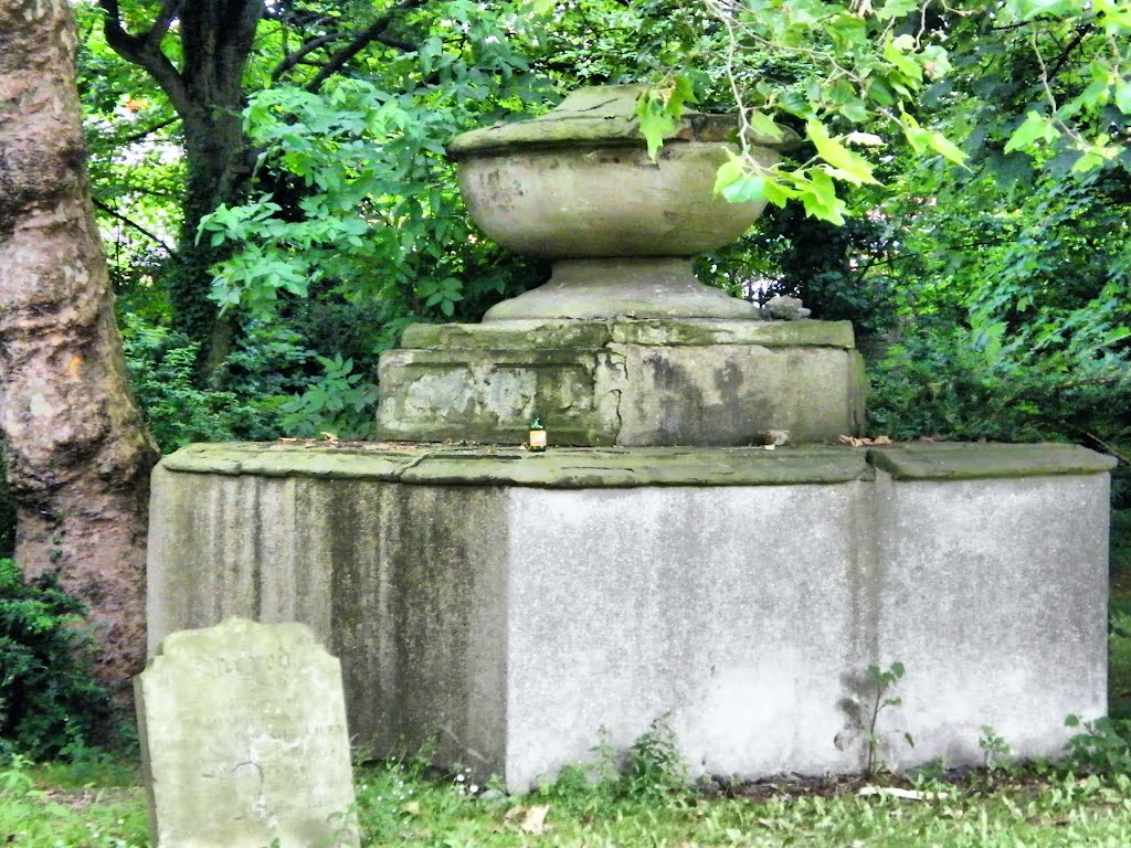 Old Tomb, Bankside, Hull by William Braquemard