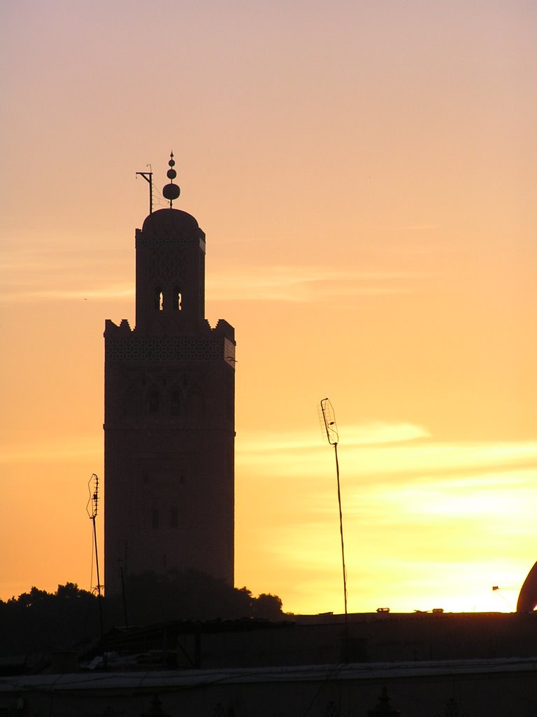 Mosque, Koutoubia, Marrakech, Morocco, by Marcin Gora