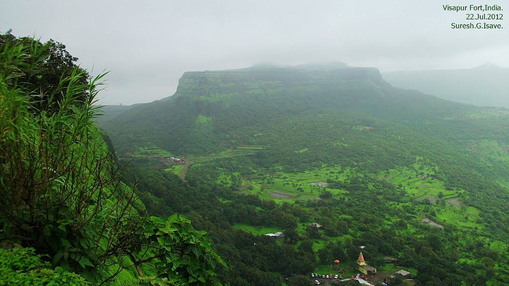 Visapur Fort From Lohgad fort by Suresh.G.Isave