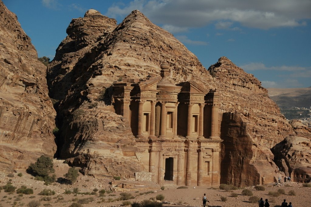 The Monastery at Petra by William Stephens