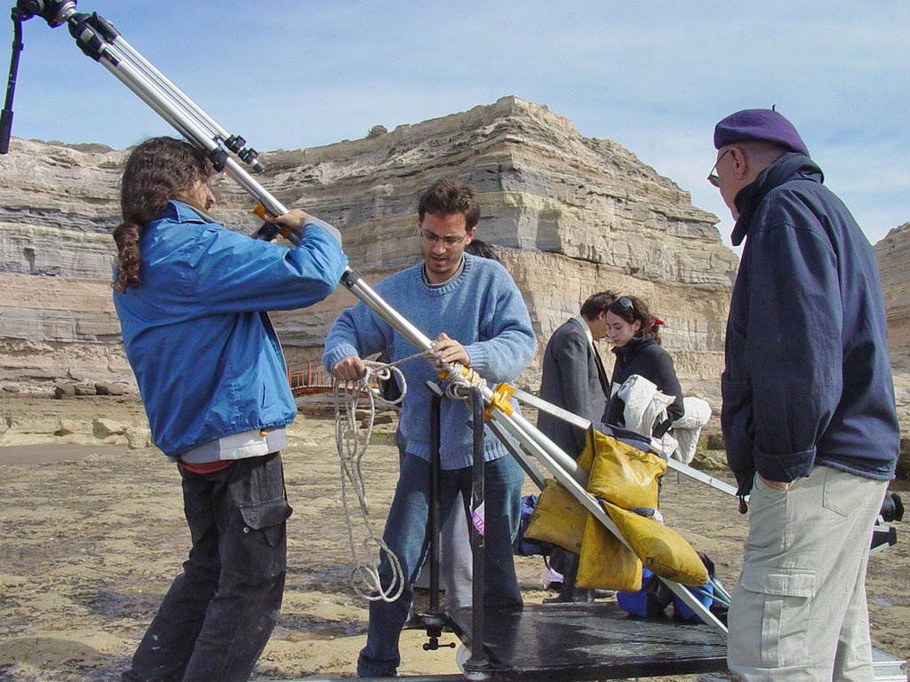 Playa Bonita - Filmando una escena de "Transición" by cinemazeta