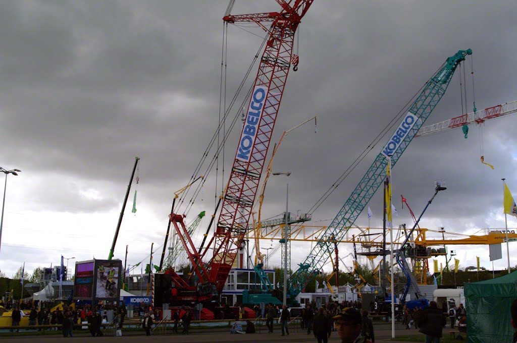 Dark clouds above the Intermat 2012 by M.H.W. Smits