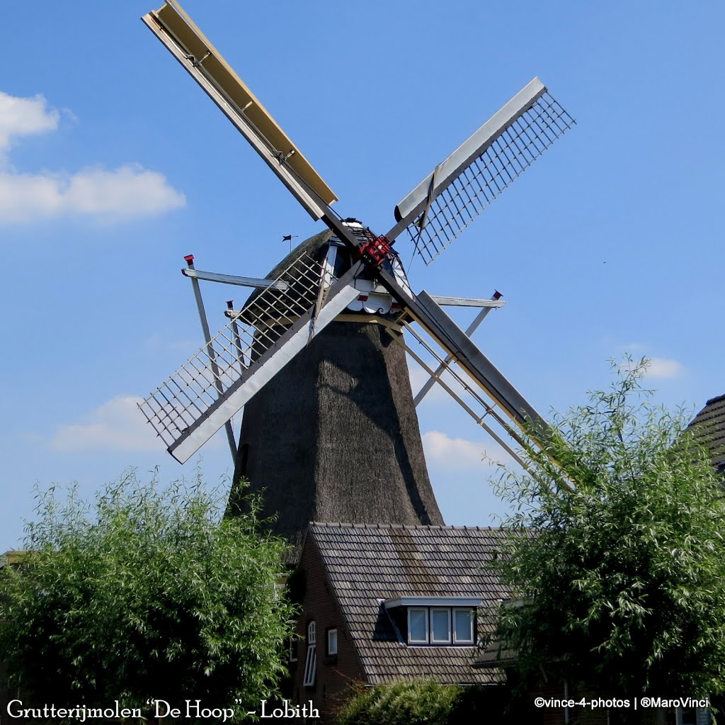 "De Hoop", windmill built in 1785 by Maro Vinci