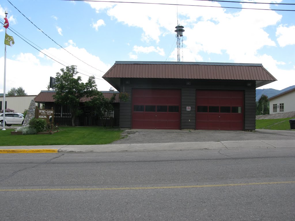 Elkford Fire Hall by Gordon Niamath