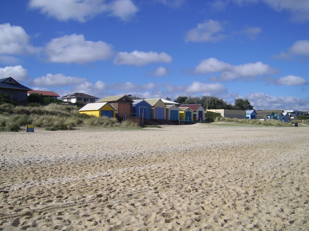 Beach Boxes by VICPhotoSurvey