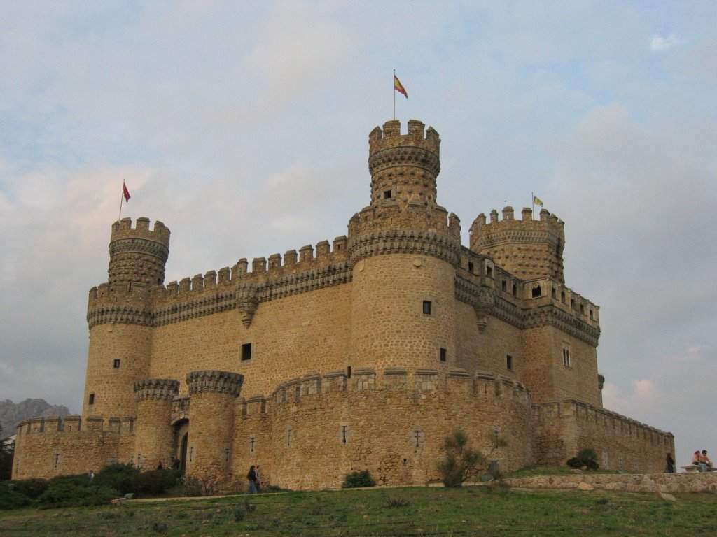 Castillo Manzanares el Real by Verbo