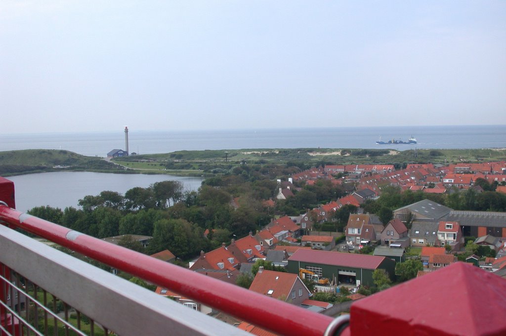 View from the Lighthouse toward Westkapelle 2 by Jean Herbrink