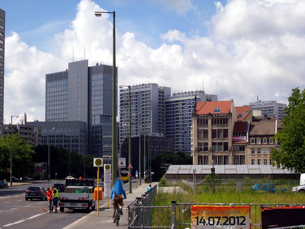 Berlin. Gertraudenstraße by Mykola Czerjoszyn