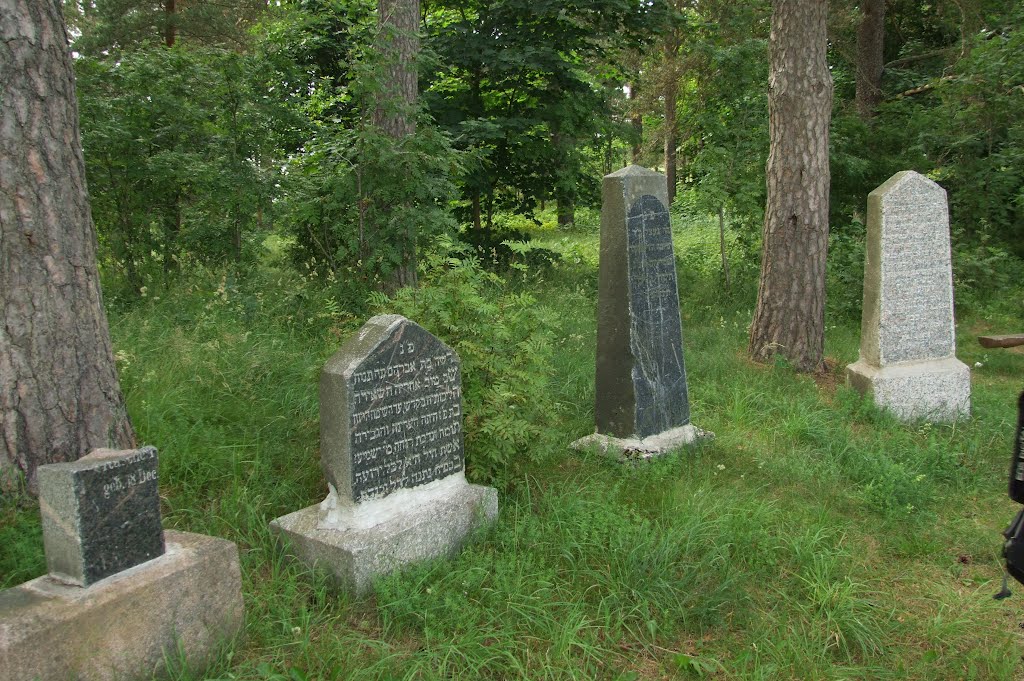 Jewish cemetery by Modris Putns