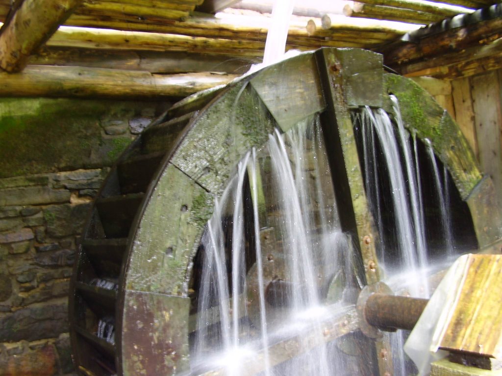 Open-air museum - water-wheel by anarieska