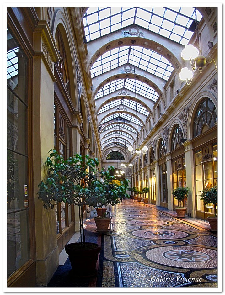 Parigi , galleria Vivienne by Ennio de Carlo