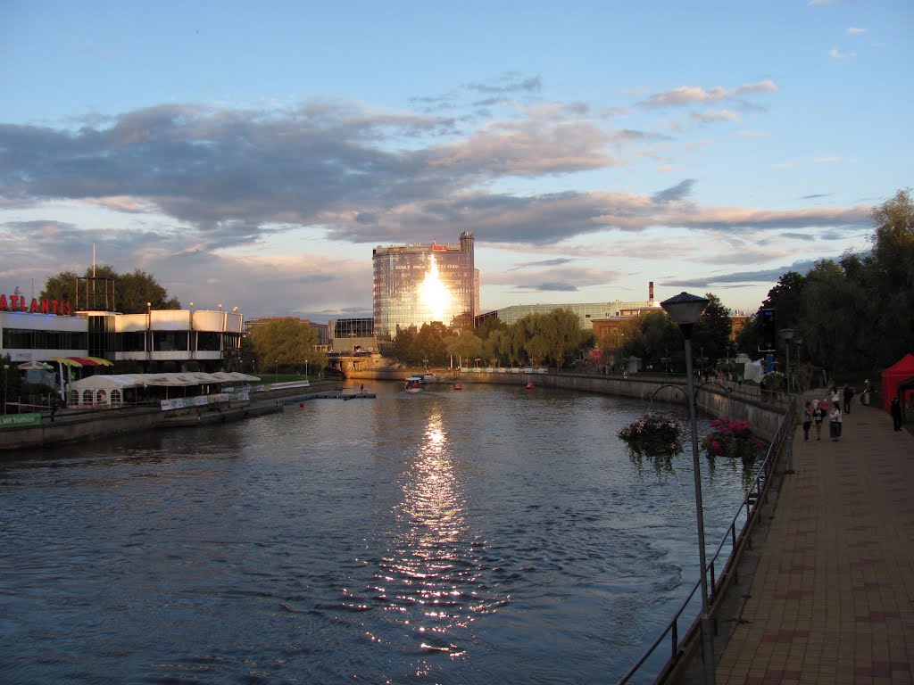 Emajogi river in Tartu by Oleg Ivanov (Riga, Latvia)