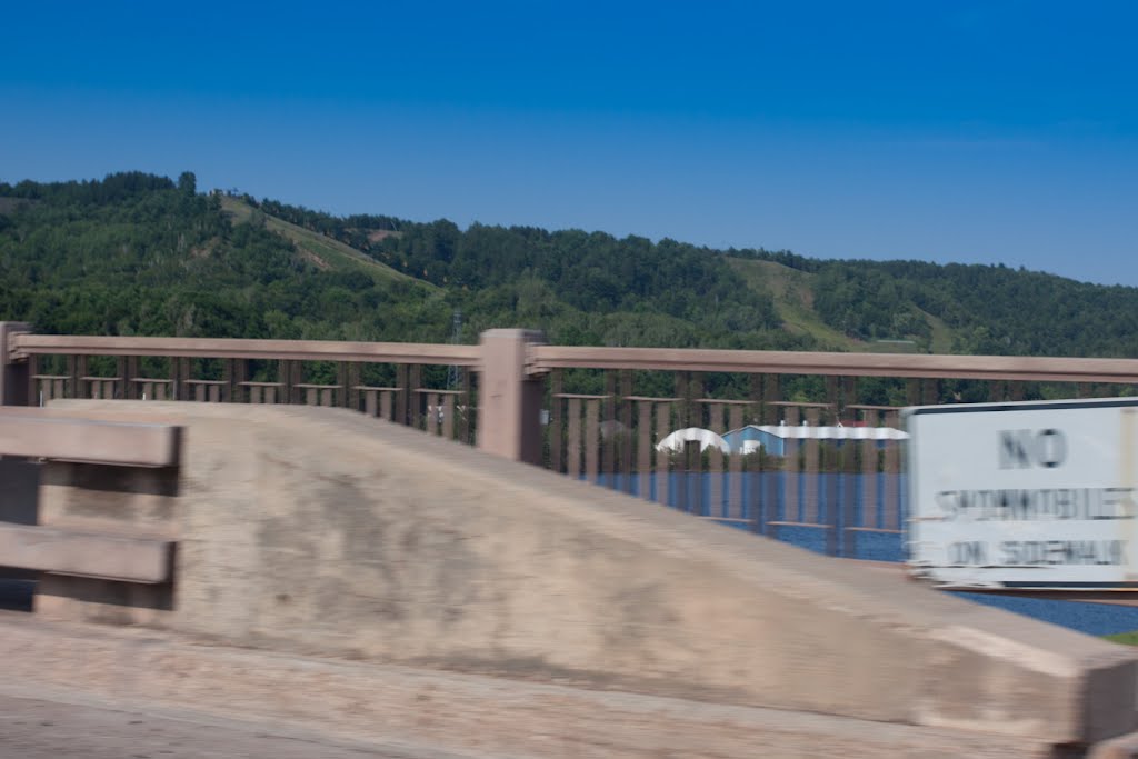 Mt. Ripley from Hancock Bridge by Mike Bond