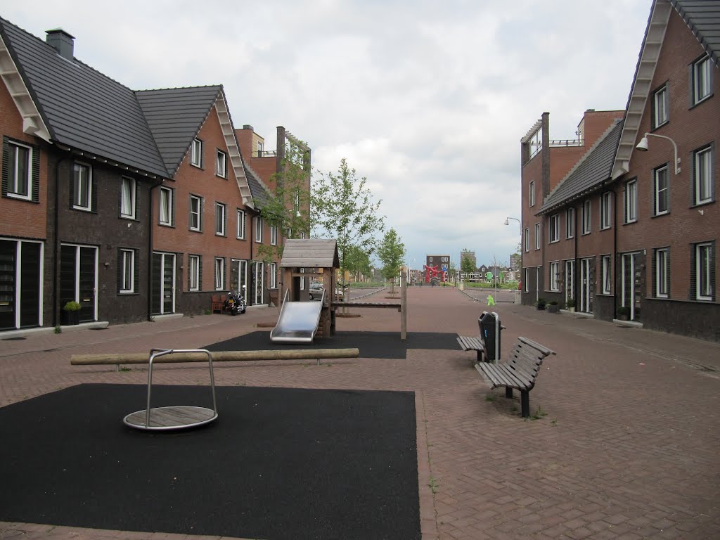 View over the Wieringenpad by Willem Nabuurs