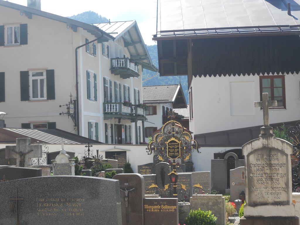 Friedhof in Rottach by Christoph Rohde