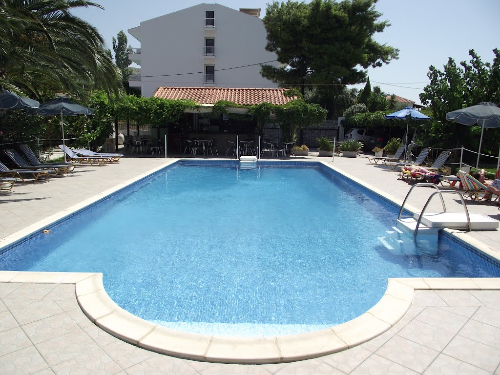 The Pool at Villa Anna Studios, Pythagorion, Samos by jj11