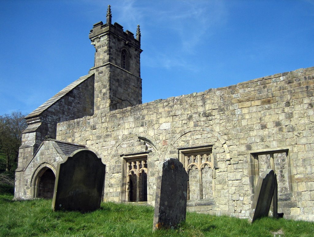 Wharram Percy church by arcrom