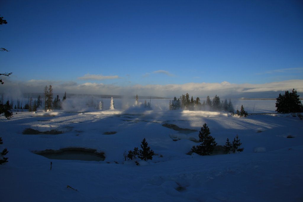 West Thumb Geyser Basin, Yellowstone National Park, Wyoming by Richard Ryer