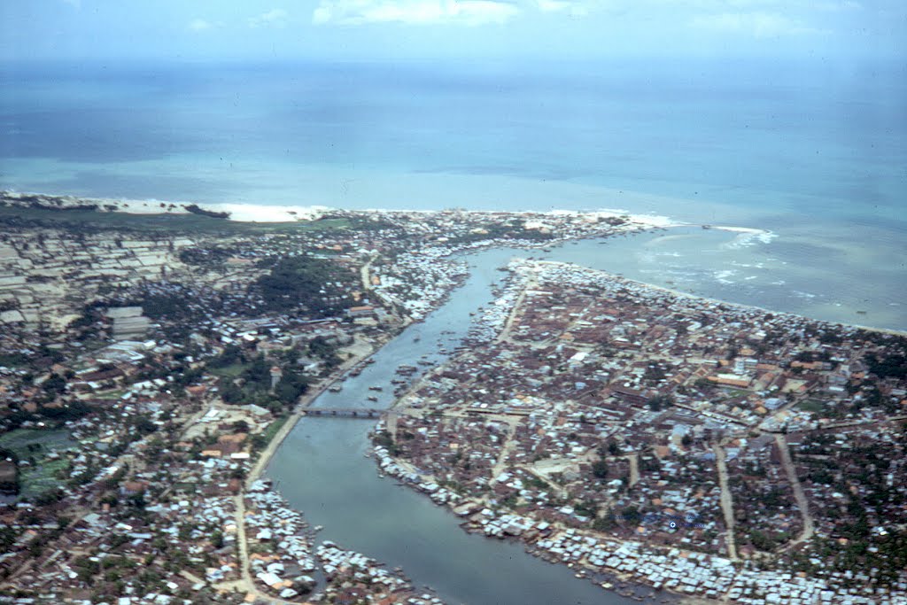 Phan Thiết Aerial - Bình Thuận Apr/1966-Jul/1967 - Photo by Marshall Ferris by Ngày Xửa Ngày Xưa