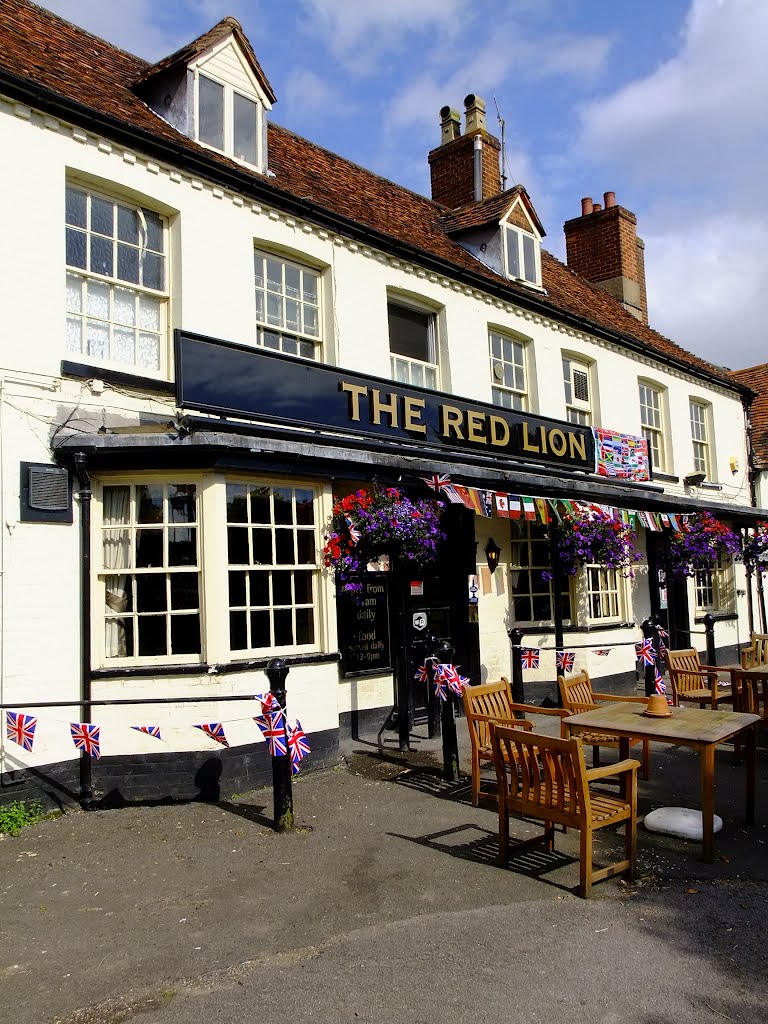 The red Lion by Peter Gooding