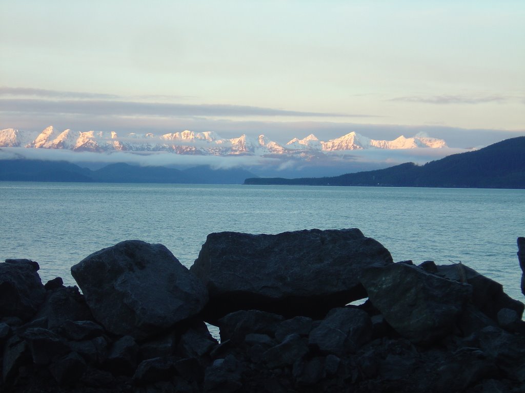 Sunrise from Lake Dorothy Powerhouse Site by glassmansd