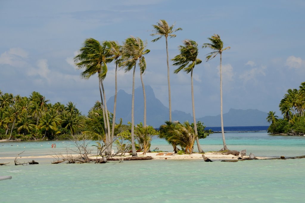 Trough Le Tahaa to Bora Bora by Jose Lugo