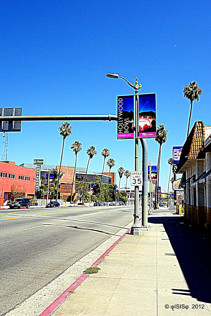 Looks East on Sunset by Easy Street Images ©