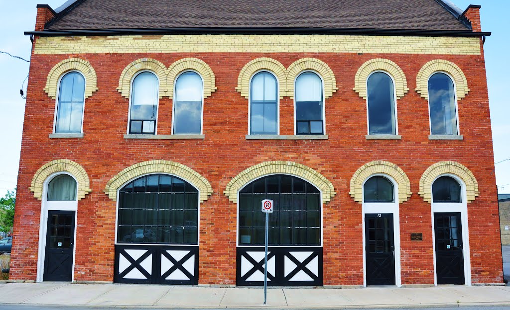 THOROLD - Fire Hall -detail by stabins